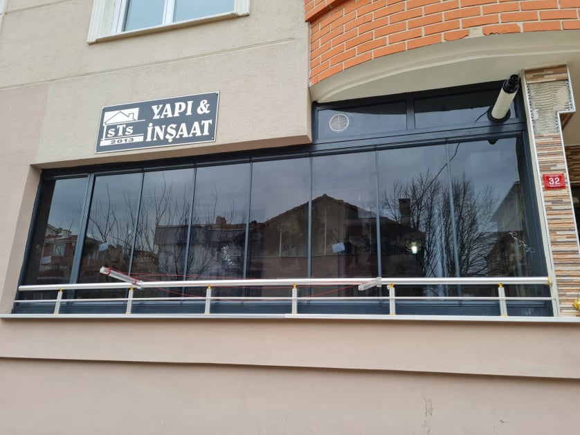 kırklareli, Edirne, Tekirdağ  cam balkon