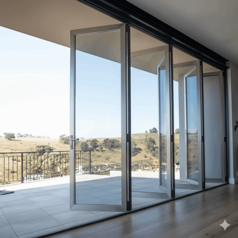 Berkpen tüm Trakya'da Çelik Çerçeveli Katlanır Cam Balkon