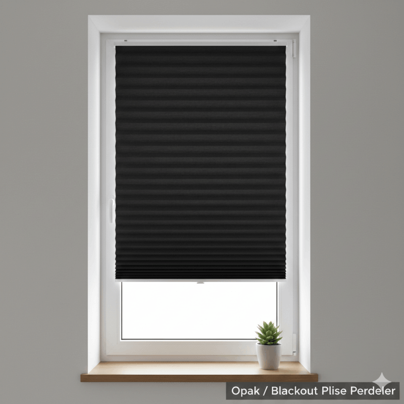 Berkpen tüm Trakya'da Opak / Blackout Plise Perdeler