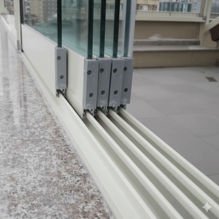 Berkpen tüm Trakya'da Sürme Sistemli Katlanır Cam Balkon